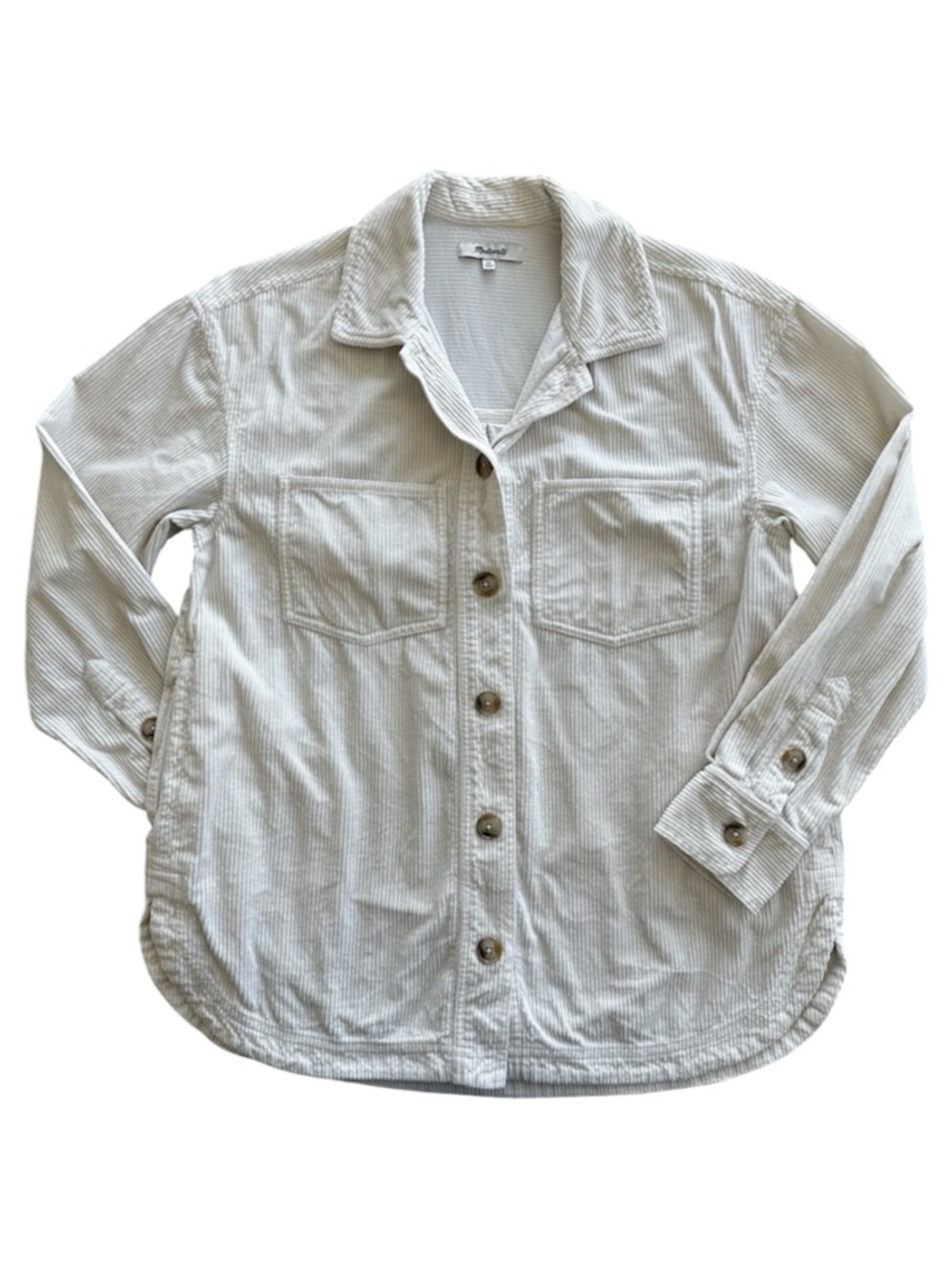 Madewell Corduroy Kentwood Oversized Shirt-Jacket | Lighthouse Size XS